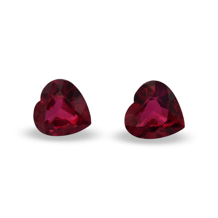 1.52 Carat Red  Heart Ruby