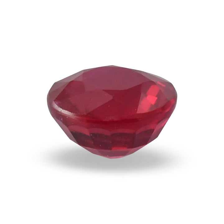 1.71 Carat Red  Round Ruby