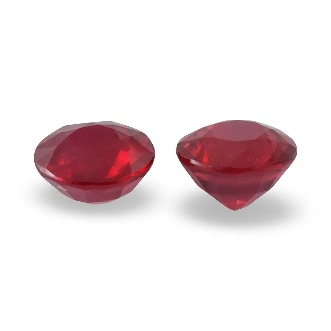 2.40 Carat Red  Round Ruby