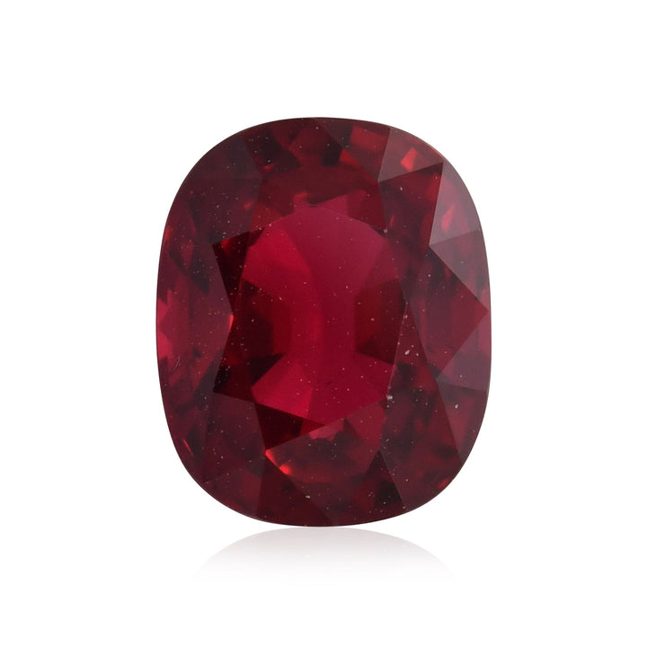 1.85 Carat Red MOZAMBIQUE Cushion Ruby CD