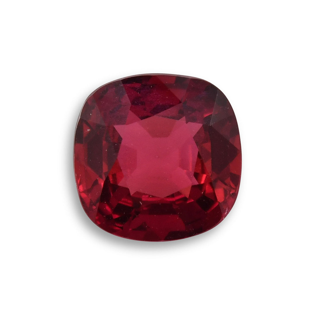 1.49 Carat Red MOZAMBIQUE Cushion Ruby CD