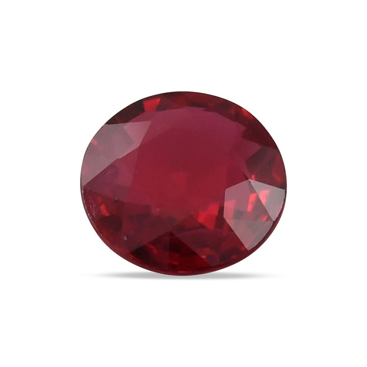 1.53 Carat Red MOZAMBICAN Round Ruby