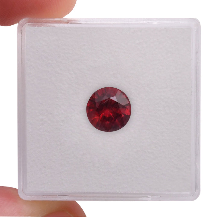 1.58 Carat Red MOZAMBICAN Round Ruby CD
