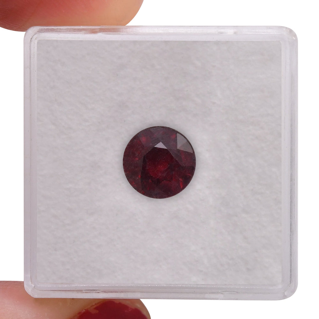 2.55 Carat Red MADAGASCAR Round Ruby CD