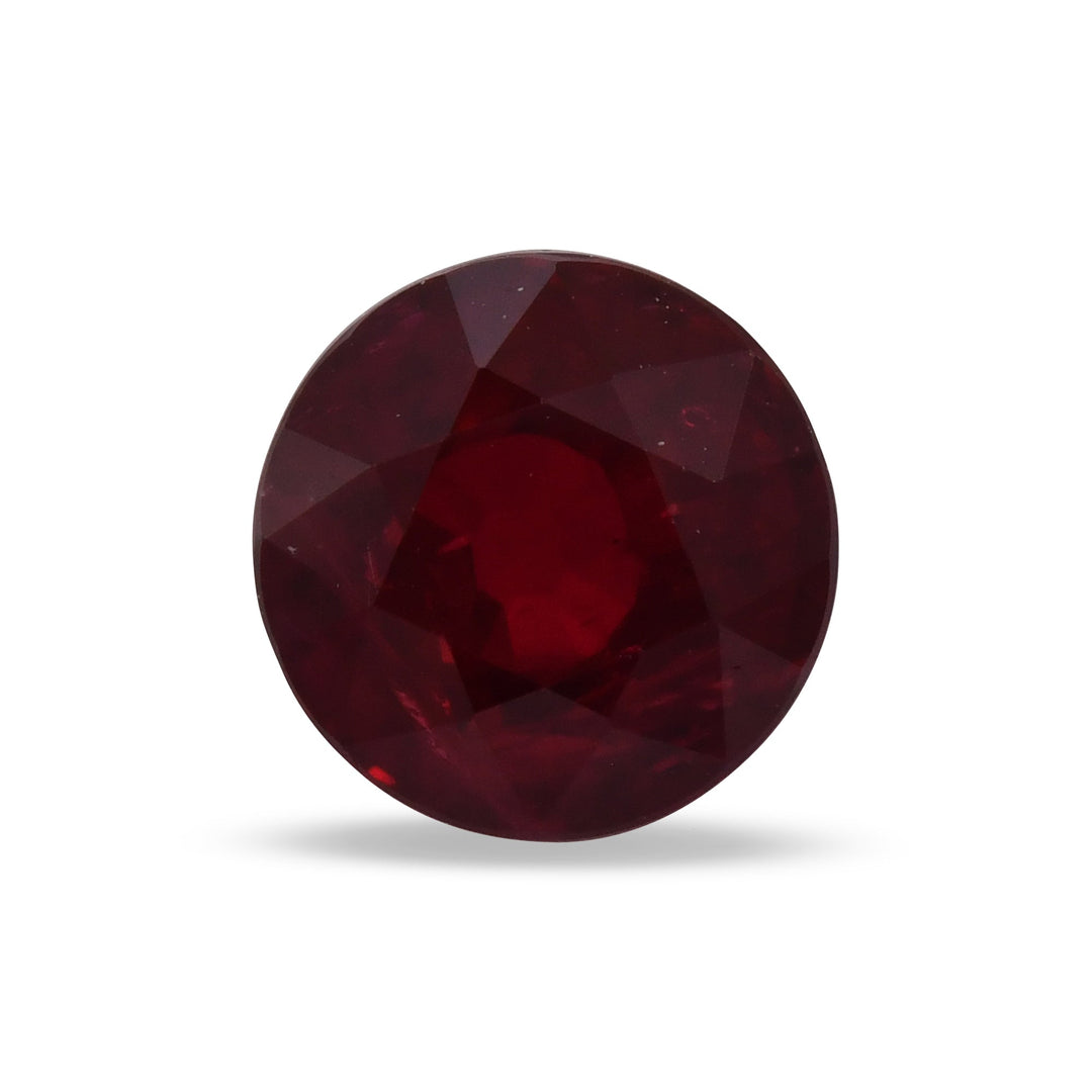 2.55 Carat Red MADAGASCAR Round Ruby CD