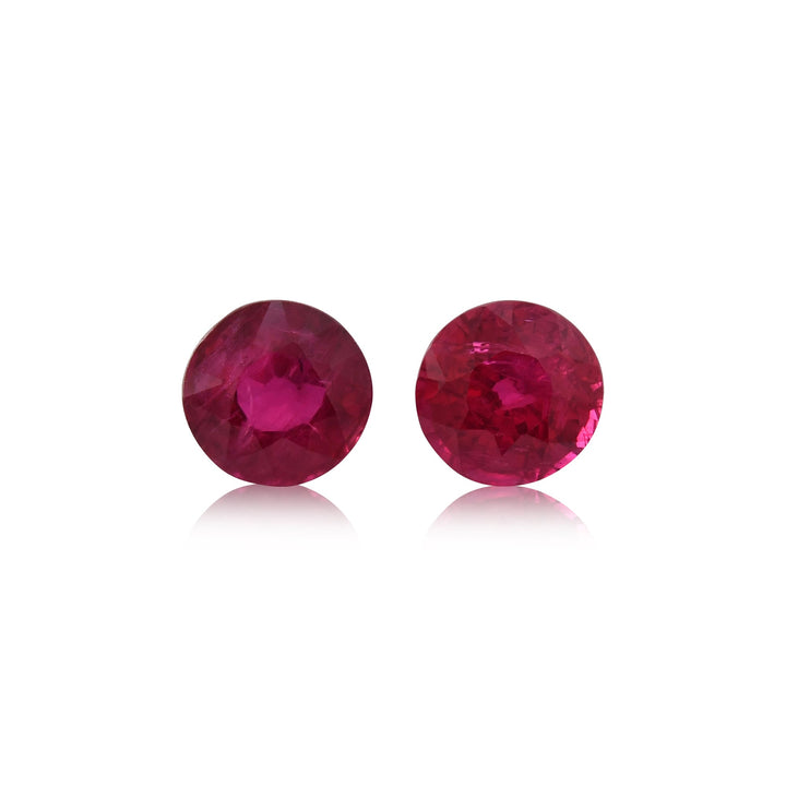 2.31 Carat Red MOZAMBICAN Round Ruby