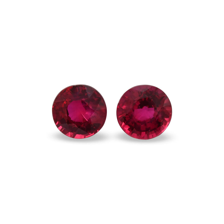 2.30 Carat Red MOZAMBICAN Round Ruby