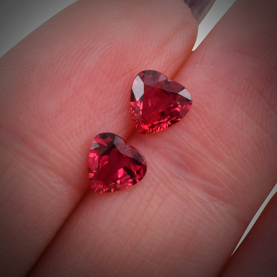 1.50 Carat Red MOZAMBICAN Heart Ruby