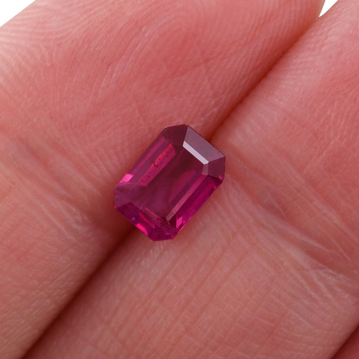 0.98 Carat Red MOZAMBIQUE Emerald Ruby