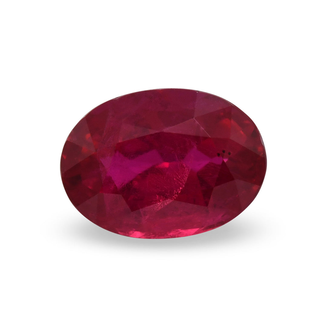 1.13 Carat Red MOZAMBIQUE Oval Ruby