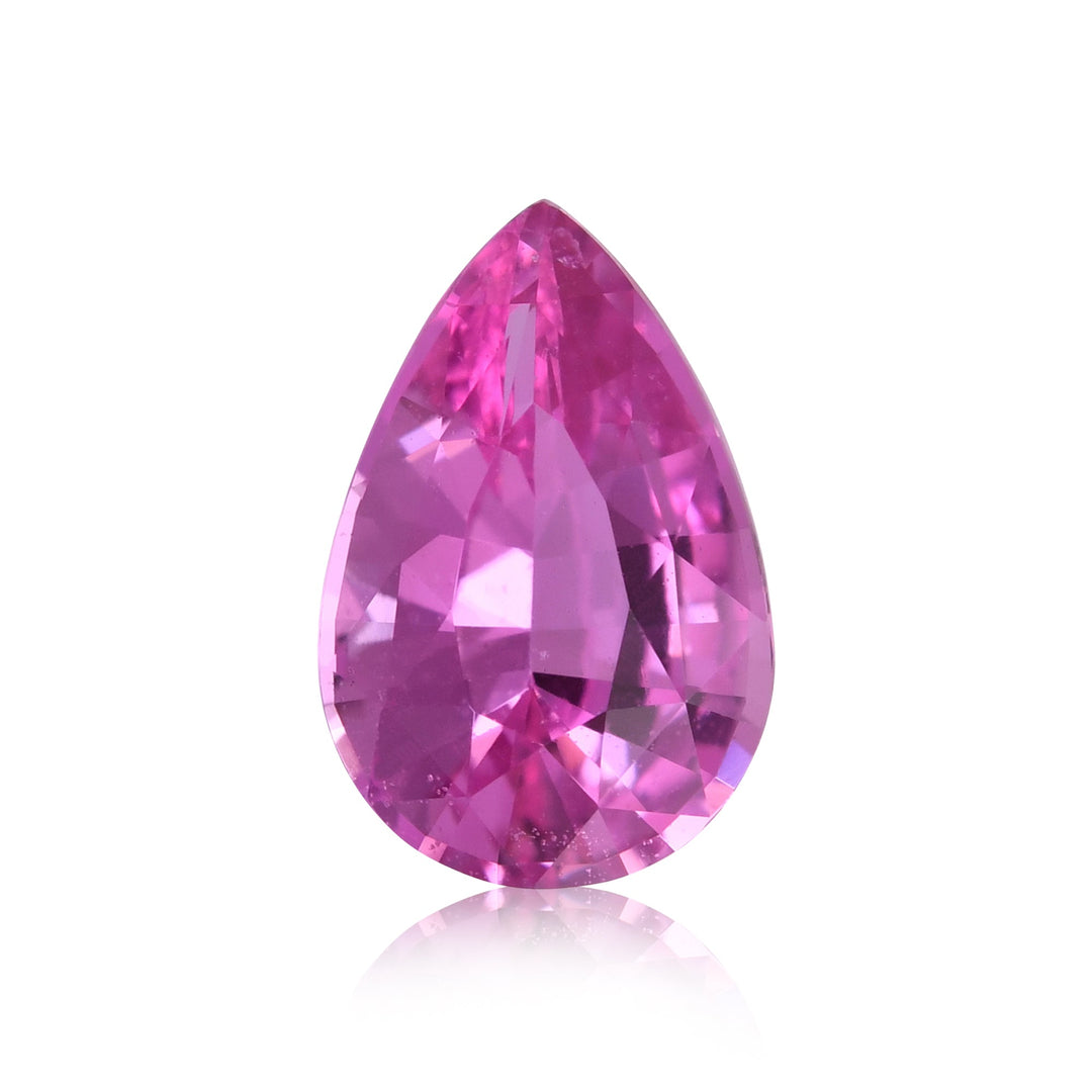 1.24 Carat Pink MADAGASCAR Pear Sapphire
