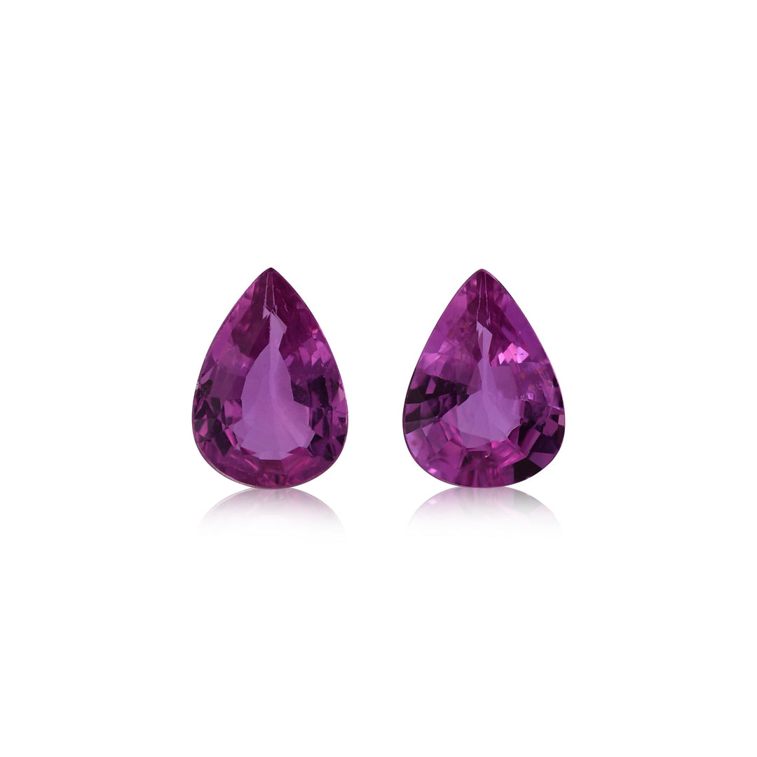 2.28 Carat Pink MADAGASCAR Pear Sapphire