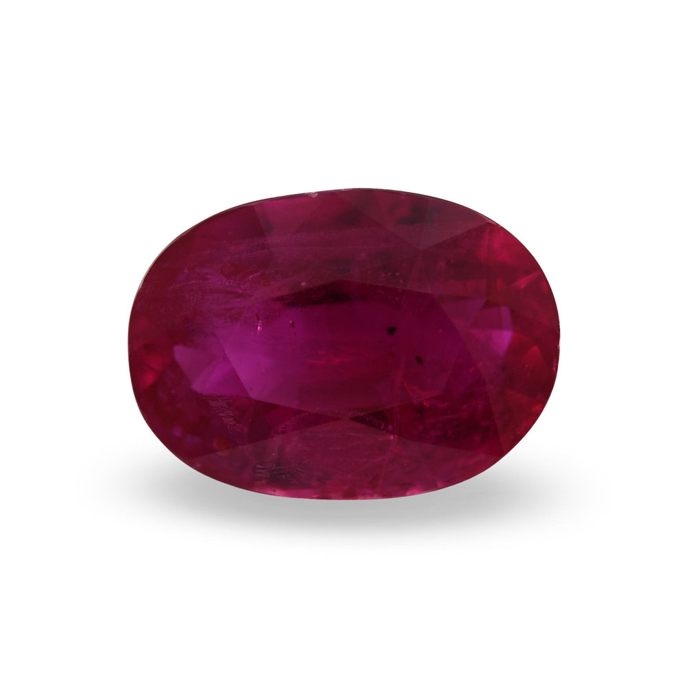 1.02 Carat Red MOZAMBIQUE Oval Ruby