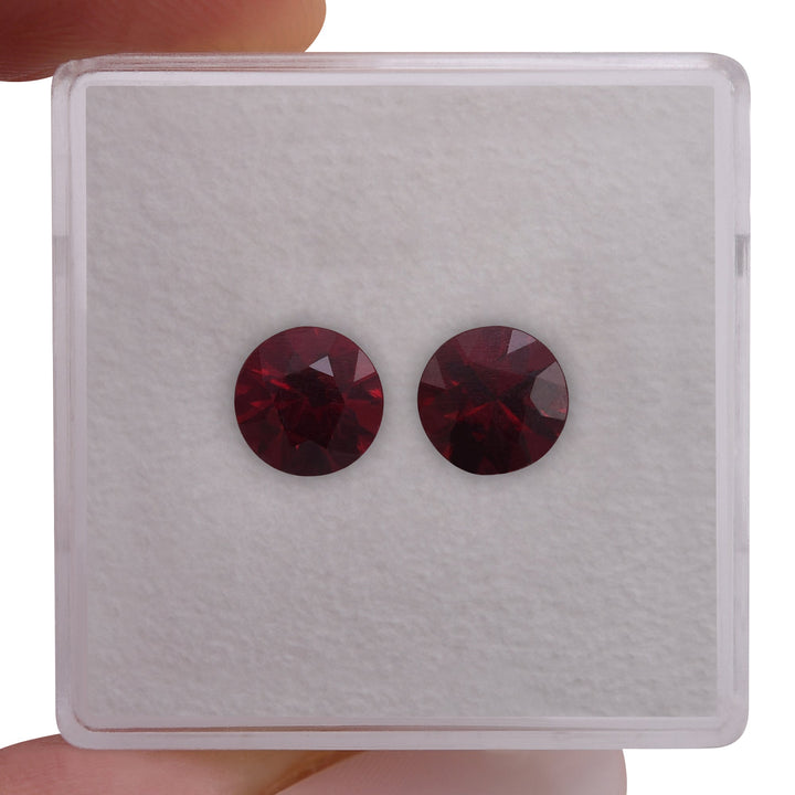 2.05 Carat Red MOZAMBICAN Round Ruby