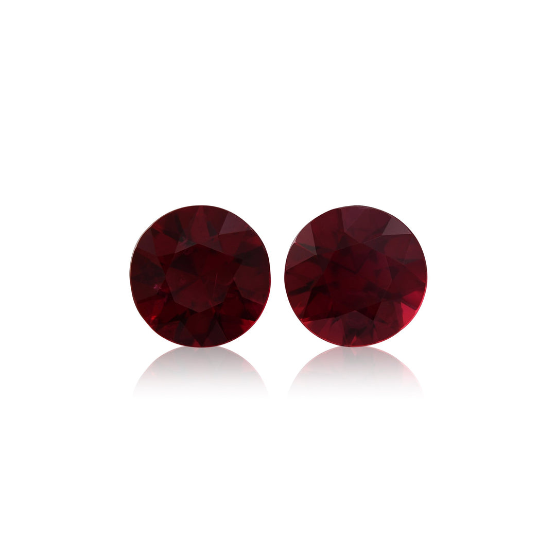 2.05 Carat Red MOZAMBICAN Round Ruby