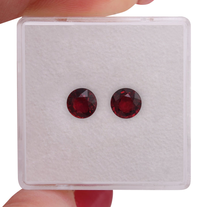 1.17 Carat Red MOZAMBICAN Round Ruby