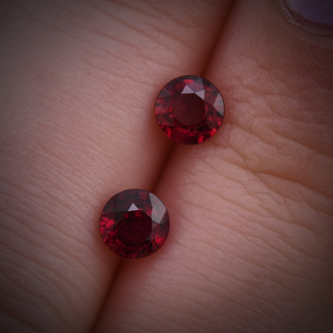 1.16 Carat Red MOZAMBICAN Round Ruby