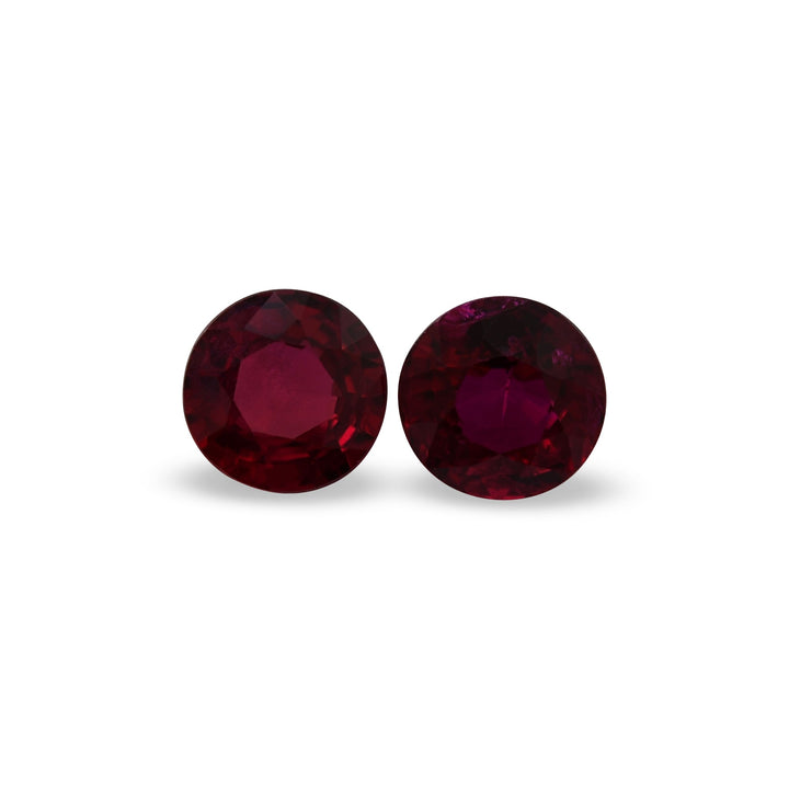 1.16 Carat Red MOZAMBICAN Round Ruby