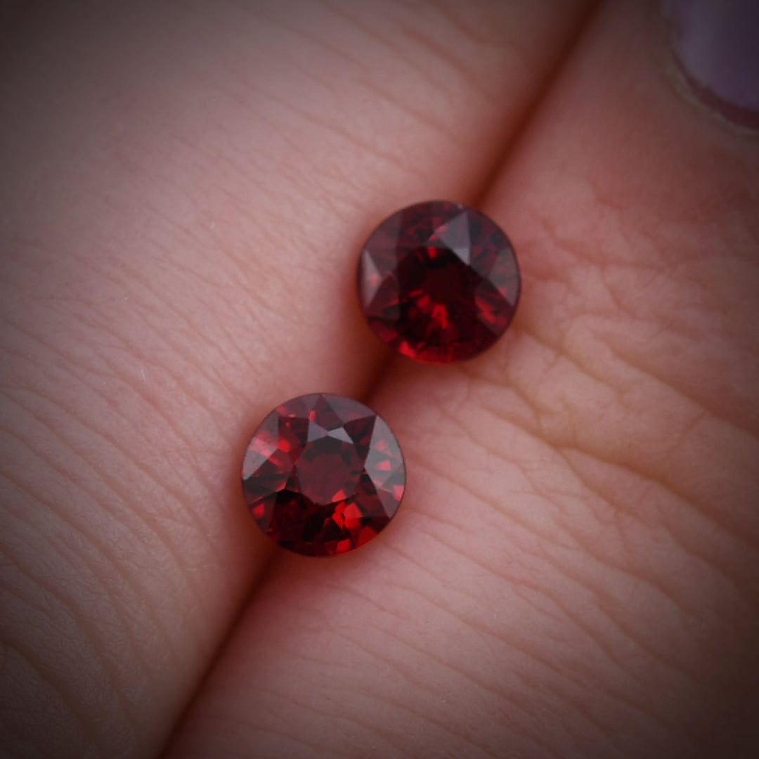 1.19 Carat Red MOZAMBICAN Round Ruby