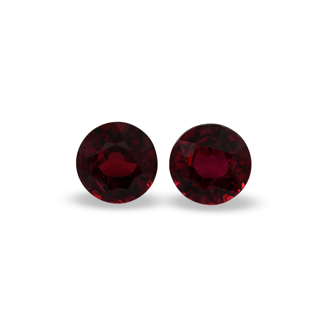 1.62 Carat Red MOZAMBICAN Round Ruby