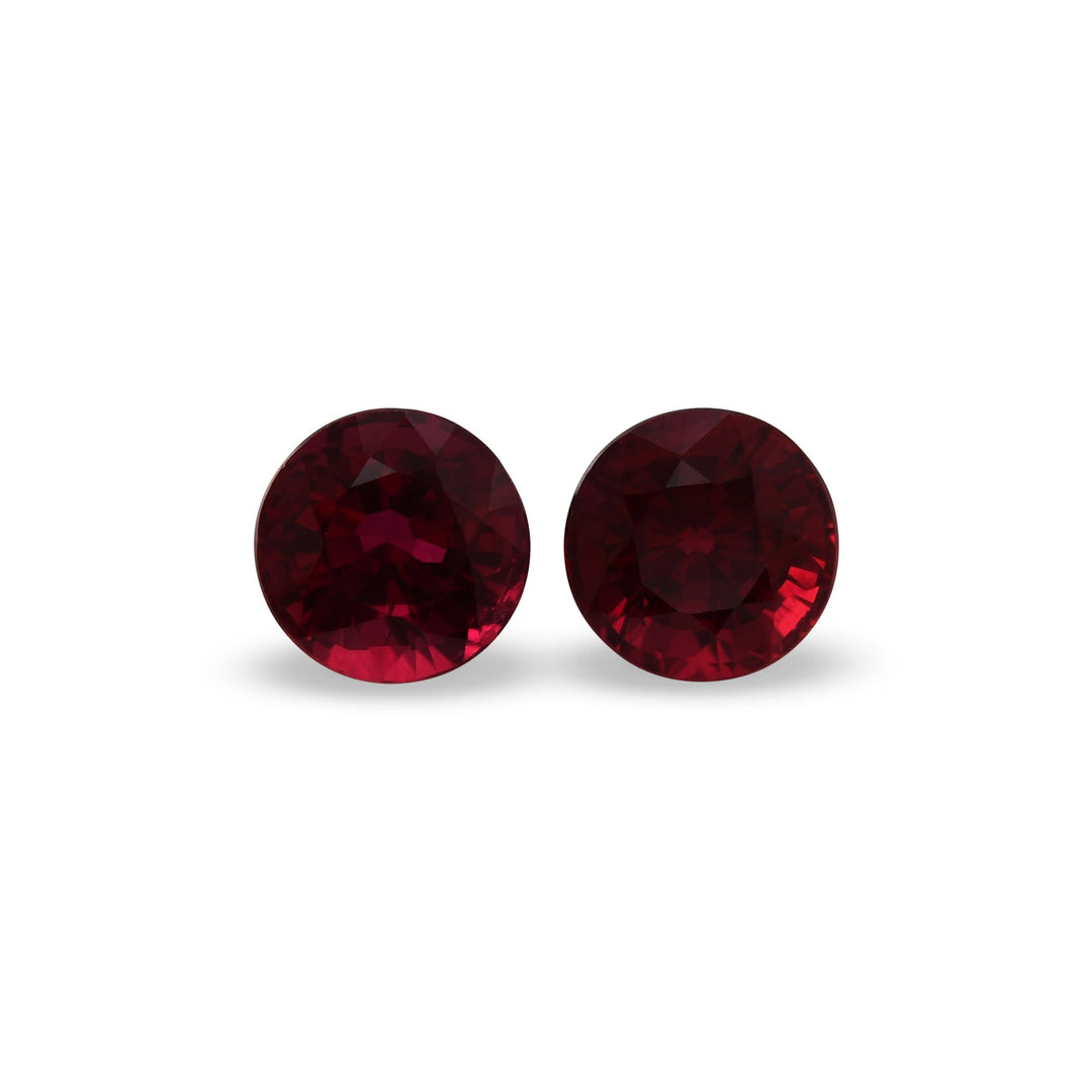 2.04 Carat Red MOZAMBICAN Round Ruby