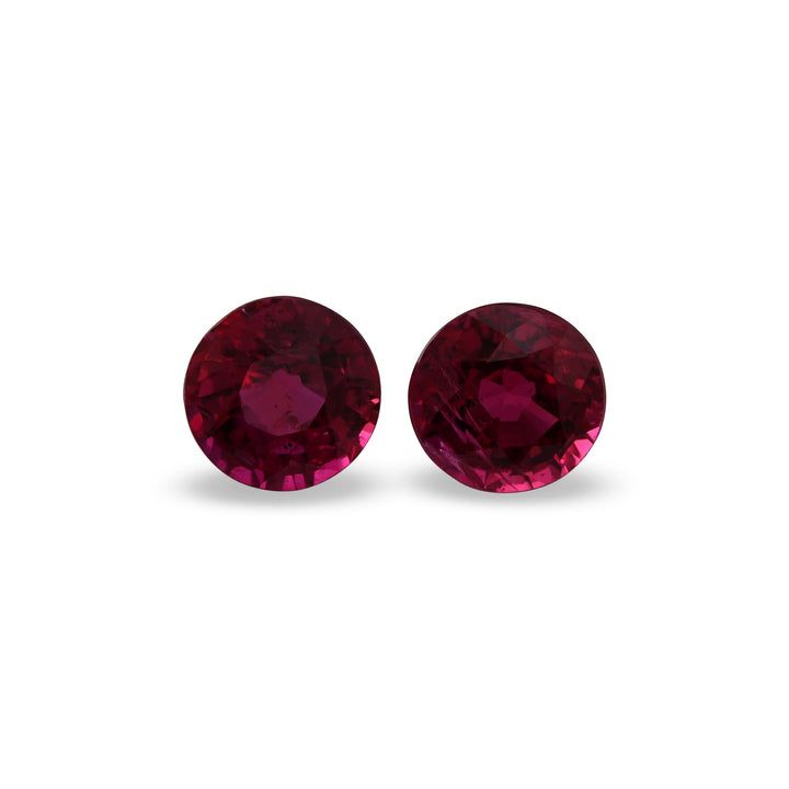 1.51 Carat Red MOZAMBICAN Round Ruby