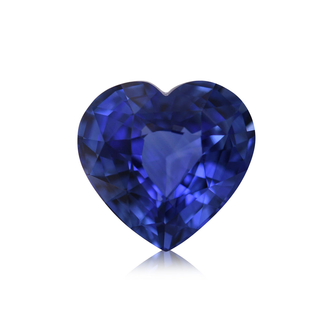 3.05 Carat Blue SRI LANKAN Heart Sapphire CD