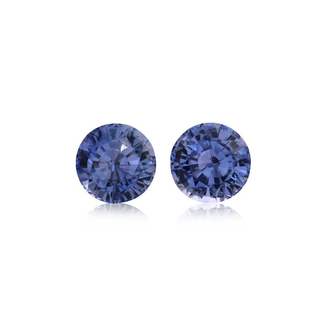 3.20 Carat Blue SRI LANKAN Round Sapphire