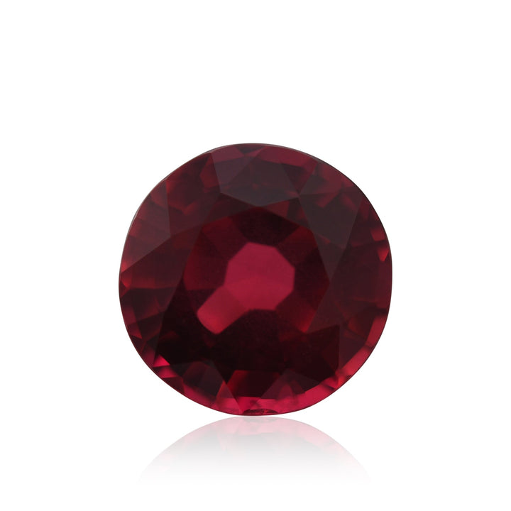 1.21 Carat Red MOZAMBIQUE Round Ruby CD Pigeon Blood