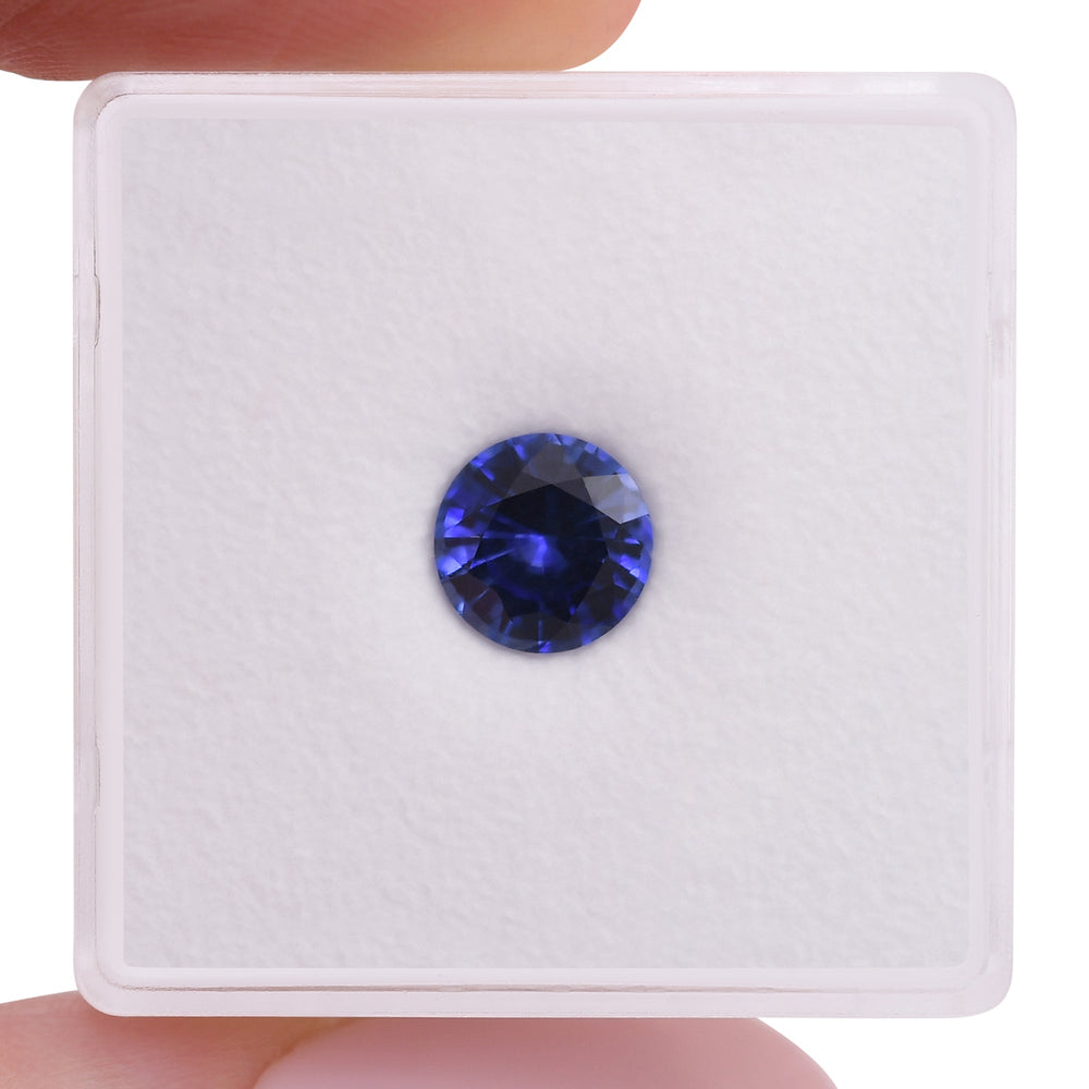 1.30 Carat Blue SRI LANKAN Round Sapphire