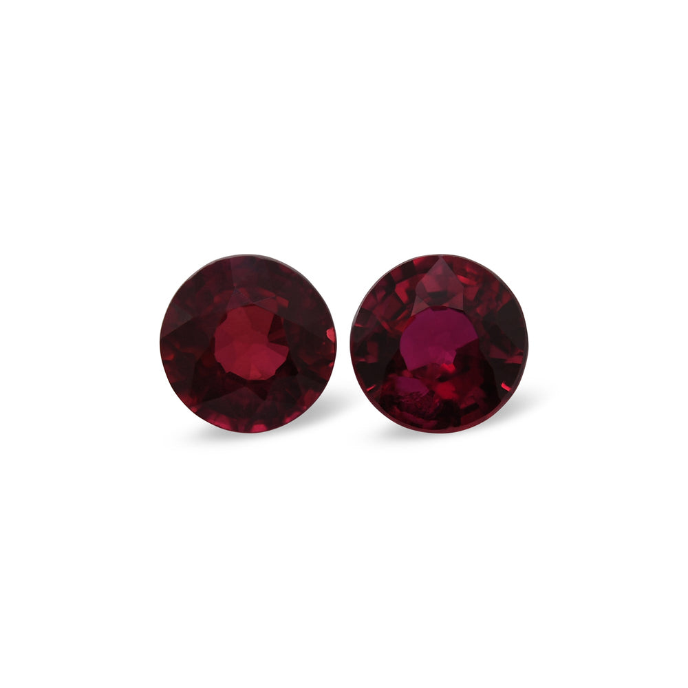 2.19 Carat Red MOZAMBIQUE Round Ruby