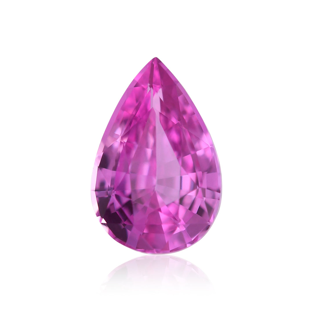 1.11 Carat Pink MADAGASCAR Pear Sapphire