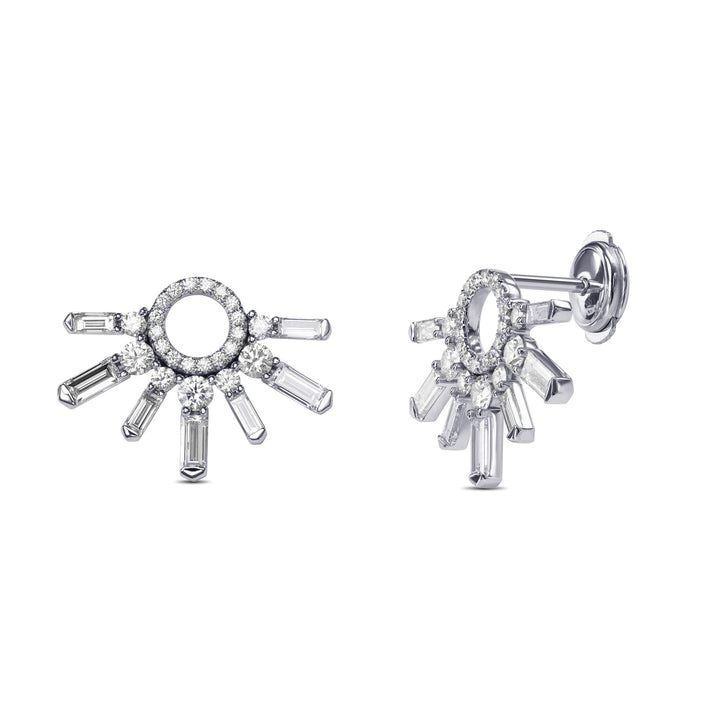 Leibish AURORA -Diamond Earrings