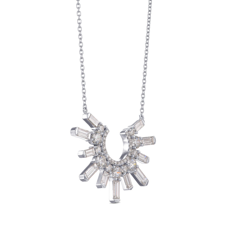 Leibish AURORA - Diamond Pendant