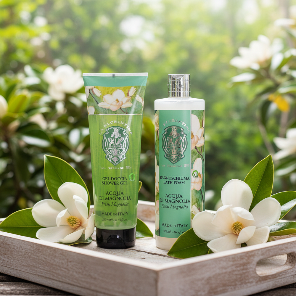 La Florentina Magnolia Set - Garden Background