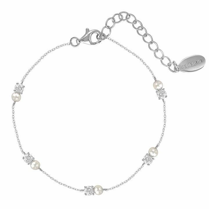 Georgini Bracelet Georgini Noel Nights Snow Drop Bracelet Silver Brand