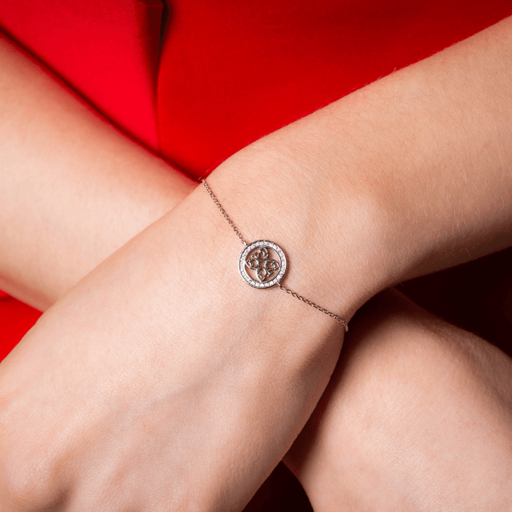 Georgini Bracelet Georgini Signature Medalion Bracelet Silver Brand