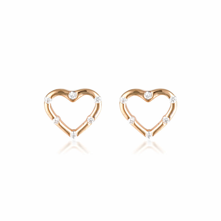 Georgini Earring Georgini Summer Sorbet Candy Cupid Earrings Rose Gold Brand