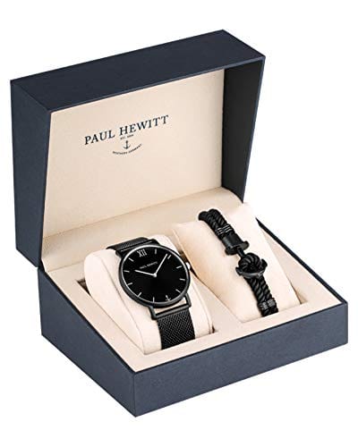 Black Sunray Paul Hewitt Herrenuhr Paul Hewitt Sailor Perfect